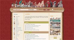 Desktop Screenshot of e-tarih.org